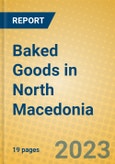 Baked Goods in North Macedonia- Product Image