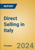 Direct Selling in Italy- Product Image