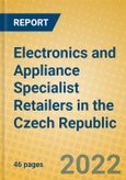 Electronics and Appliance Specialist Retailers in the Czech Republic- Product Image