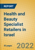 Health and Beauty Specialist Retailers in Israel- Product Image