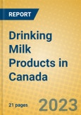 Drinking Milk Products in Canada- Product Image