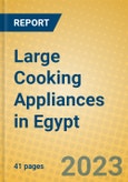 Large Cooking Appliances in Egypt- Product Image