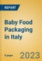 Baby Food Packaging in Italy - Product Image