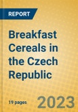 Breakfast Cereals in the Czech Republic- Product Image