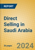 Direct Selling in Saudi Arabia- Product Image