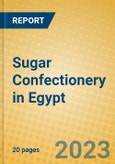 Sugar Confectionery in Egypt- Product Image