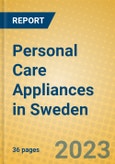 Personal Care Appliances in Sweden- Product Image