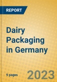 Dairy Packaging in Germany- Product Image