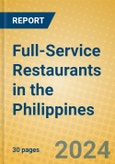 Full-Service Restaurants in the Philippines- Product Image