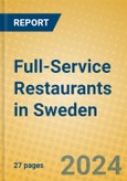 Full-Service Restaurants in Sweden- Product Image