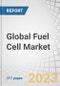 Global Fuel Cell Market by Type (PEMFC, SOFC, PAFC, MFC, DMFC, AFC), Application (Portable, Stationary, Vehicle (FCVs)), End User (Residential, C&l, Transportation, Data Center, Military & Defense), Size, Fuel, Component and Region - Forecast to 2028 - Product Thumbnail Image