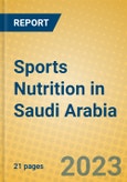 Sports Nutrition in Saudi Arabia- Product Image