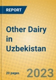 Other Dairy in Uzbekistan- Product Image