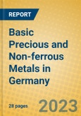 Basic Precious and Non-ferrous Metals in Germany- Product Image