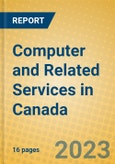 Computer and Related Services in Canada- Product Image