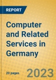 Computer and Related Services in Germany- Product Image