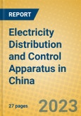 Electricity Distribution and Control Apparatus in China- Product Image