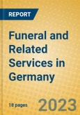 Funeral and Related Services in Germany- Product Image