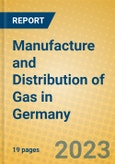 Manufacture and Distribution of Gas in Germany- Product Image