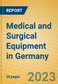 Medical and Surgical Equipment in Germany- Product Image