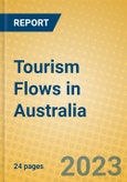 Tourism Flows in Australia- Product Image