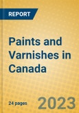 Paints and Varnishes in Canada- Product Image