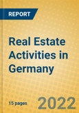 Real Estate Activities in Germany- Product Image