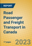 Road Passenger and Freight Transport in Canada- Product Image