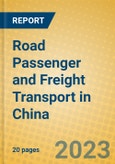 Road Passenger and Freight Transport in China- Product Image