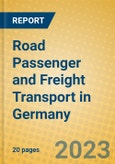 Road Passenger and Freight Transport in Germany- Product Image