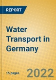 Water Transport in Germany- Product Image