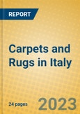 Carpets and Rugs in Italy- Product Image