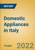 Domestic Appliances in Italy- Product Image