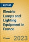 Electric Lamps and Lighting Equipment in France - Product Image