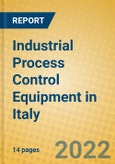 Industrial Process Control Equipment in Italy- Product Image