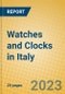 Watches and Clocks in Italy - Product Image