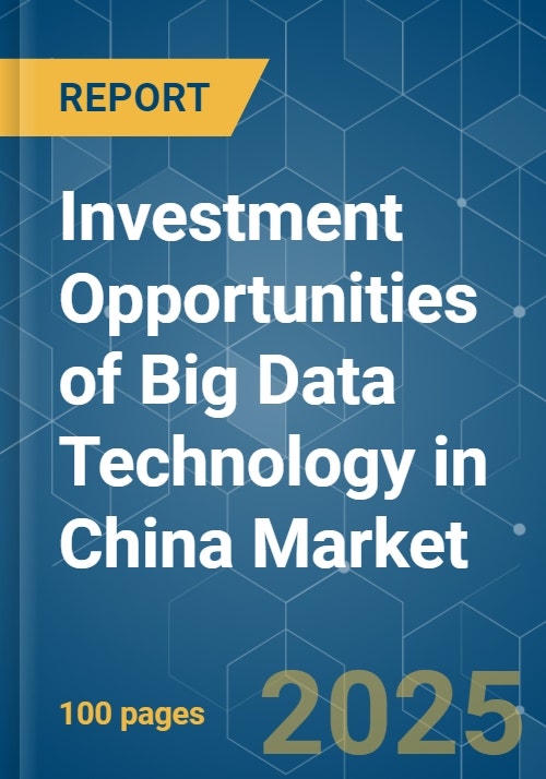 Investment Opportunities of Big Data Technology in China