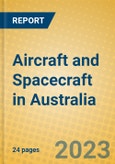 Aircraft and Spacecraft in Australia- Product Image