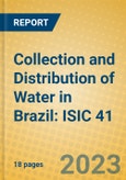 Collection and Distribution of Water in Brazil: ISIC 41- Product Image