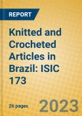 Knitted and Crocheted Articles in Brazil: ISIC 173- Product Image
