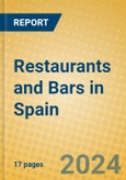 Restaurants and Bars in Spain- Product Image