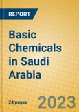 Basic Chemicals in Saudi Arabia- Product Image
