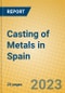 Casting of Metals in Spain - Product Image