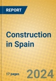 Construction in Spain- Product Image