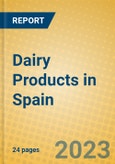 Dairy Products in Spain- Product Image