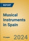 Musical Instruments in Spain - Product Image