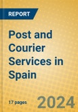 Post and Courier Services in Spain- Product Image