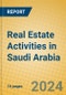Real Estate Activities in Saudi Arabia - Product Thumbnail Image