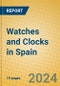 Watches and Clocks in Spain - Product Image
