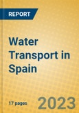 Water Transport in Spain- Product Image